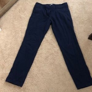 Loft Skinny Sateen Pants